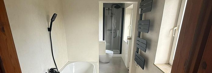Badewanne, Handtuchheizkörper