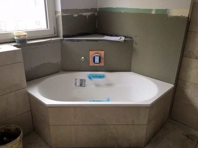 Badewanne 90x190 Bauphase 2016