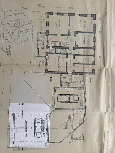 Ekskluzywna nieruchomość nad rzeką Neufnach – przestronne mieszkanie na działce o powierzchni ok. 1700 m² – Erdgeschoss