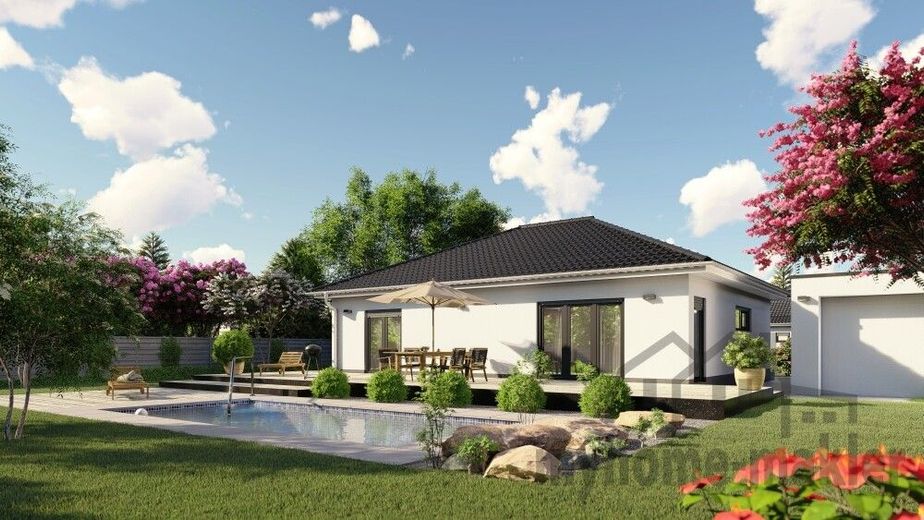 AKTIONSHAUS inkl. Küche: Provisionsfrei vom Bauträger - mit Baugrundstück und ohne versteckte Kosten – Bungalow 118