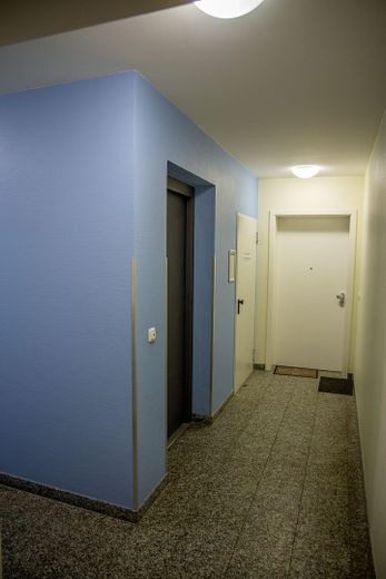 Fahrstuhl vor der Wohnung