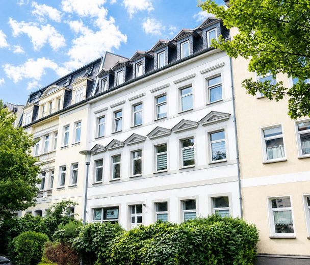 ***Bezugsfreie 2-Zimmer-Wohnung in der Andreasvorstadt mit Balkon oh. Provision*** – Außenansicht