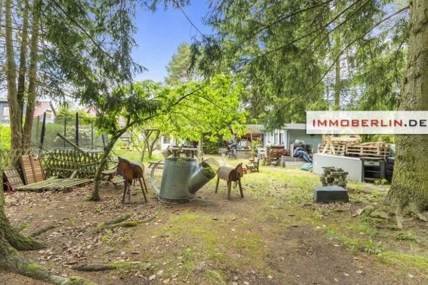 IMMOBERLIN.DE - Herrliches Baugrundstück am Waldrand nahe Wandlitzer See