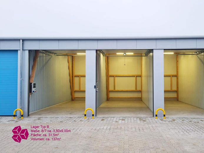Magazzino capannone commerciale garage deposito a Reinfeld vicino a Lubecca, autostrada A1 – Lager Typ B mit 31,5qm