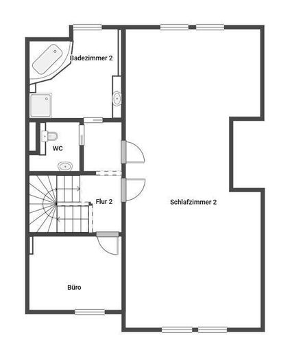 Viel Platz, viel Komfort - Gepflegte Maisonette-Wohnung samt Klimanlage im Herzen von Troisdorf! – Grundriss 2