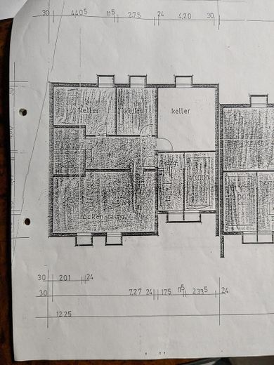 Grundriss Keller