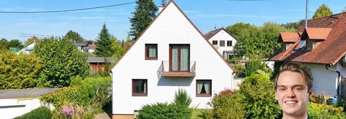 Neusäß-Westheim'de ikiz ev | geniş bahçe, balkon ve garaj