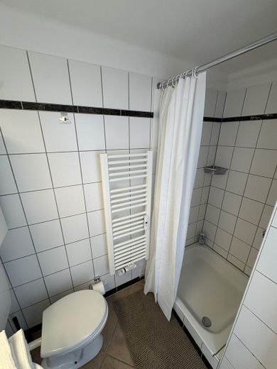 Schicke Single-Wohnung in Düsseldorfer Altstadt in Rheinnähe -Ohne Provision- – Badezimmer