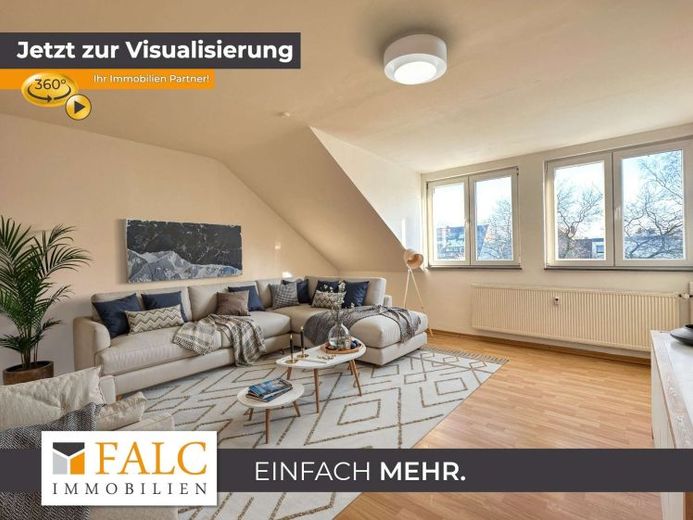 Dachgeschosswohnung mit Stellplatz in ruhiger Lage von Köln-Lövenich – Foto 1