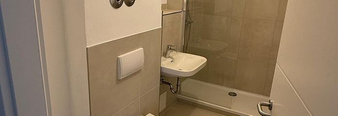 Muster - Bad mit Dusche