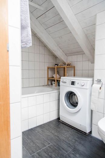 Badezimmer Waschmaschine