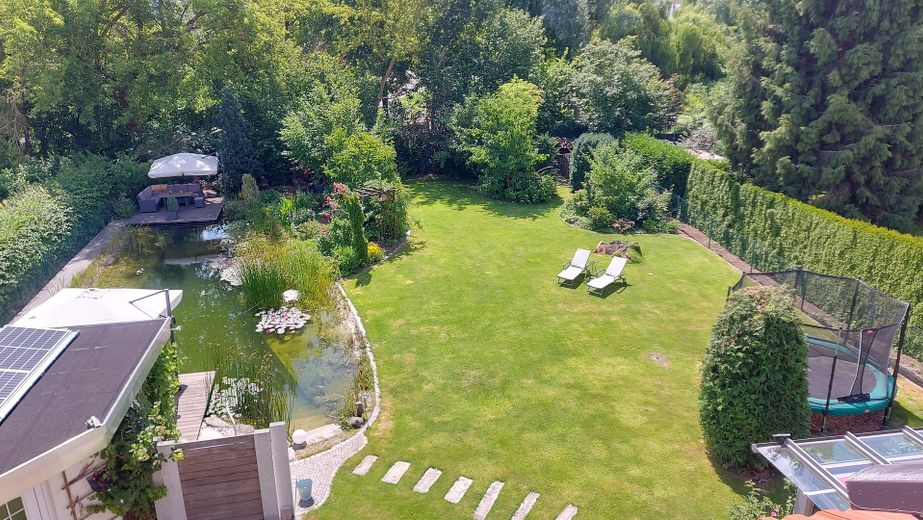 Traumimmobilie Zweifamilienhaus zentrale Lage in Falkensee – Garten