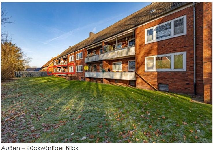 Saniert am Ortsrand: 3,5-Zi.-EG-Wohnung, 77 m², Süd-West-Loggia, neue Küche – Foto 3