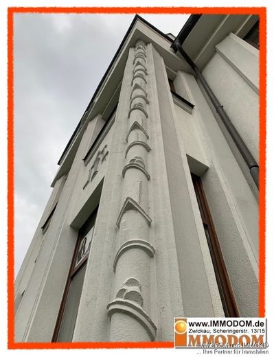 Attraktive Büro- oder Praxisräume in TOP-LAGE einer Stadtvilla bzw. eines Bürohauses zu vermieten! – Fassadendetail