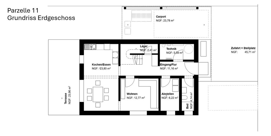 Grundriss Erdgeschoss