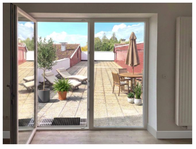 Bogen'de yenilenmiş, geniş teraslı ve ankastre mutfaklı 3 odalı daire (1004) – Terrasse Süd-West