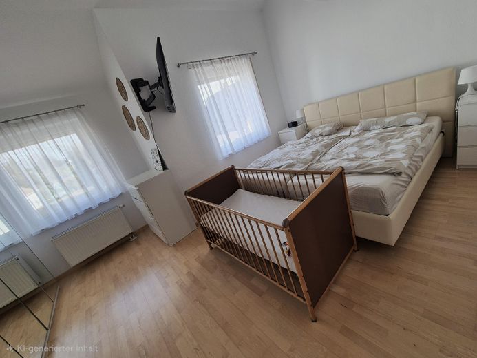 Sonnige Doppelhaushälfte in Ettlingen – Schlafzimmer - 1.OG
