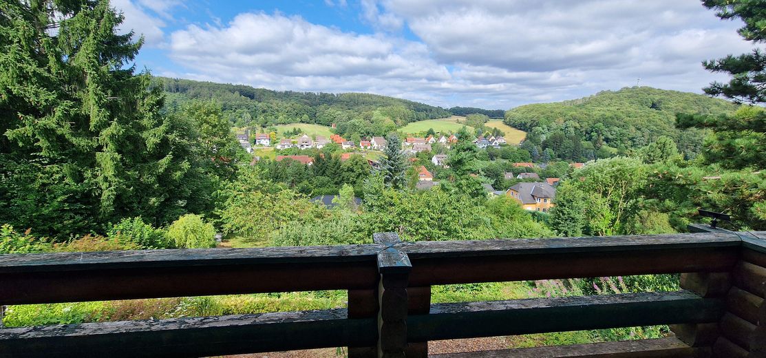 Schönes Freistehendes Haus in Bad Sachsa-Steina – EG Balkon_Bild 1