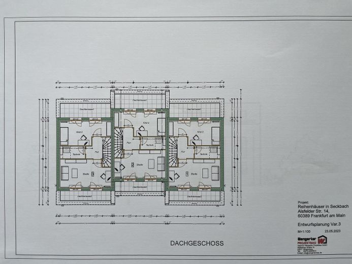 Letzte Chance - Eckhaus in schönster Lage von Frankfurt-Seckbach – Dachgeschoß