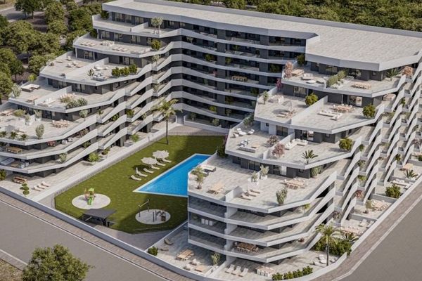 Moderne Wohnungen mit 2 Schlafzimmern, 2 Badezimmern, großer Terrasse, Tiefgaragenstellplatz und Gemeinschaftspool