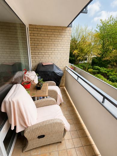 Квартира у власності в Гамбург-Вандсбек – Balkon