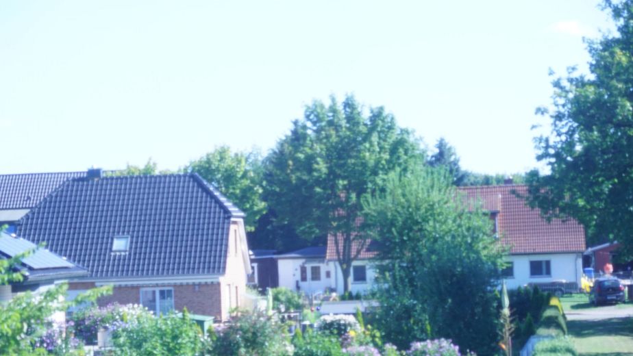 Blick aus dem Wohnzimmer