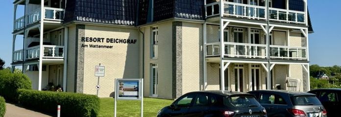 ToHuus Immobilien - ताज़ी समुद्री हवा - विस्तृत क्षितिज: Wurten Nordseeküste के Wremen में „Resort Deichgraf“ में अवकाश अपार्टमेंट ...