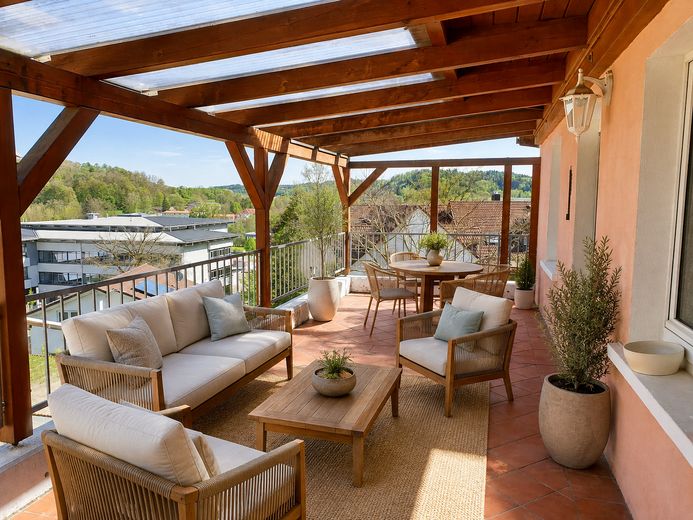 Moderne 3,5–4-Zimmer-Wohnung mit Panorama-Terrasse in Stockach – Foto 1