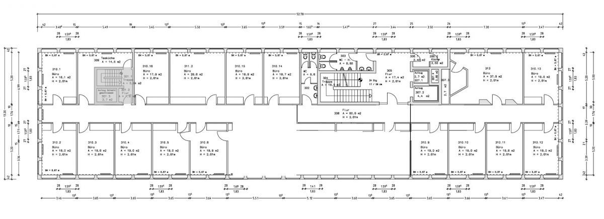 Grundrissplan