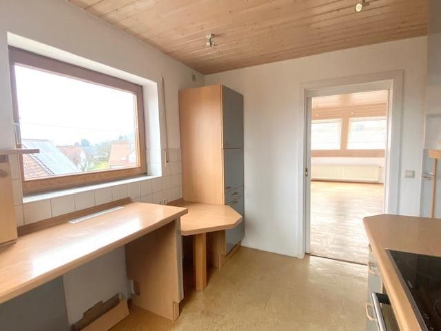 Küche mit Schiebetür