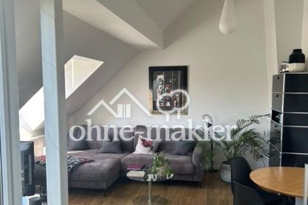 Hannover – List bölgesinde teraslı, aydınlık ve modernize edilmiş 2 odalı çatı katı dairesi