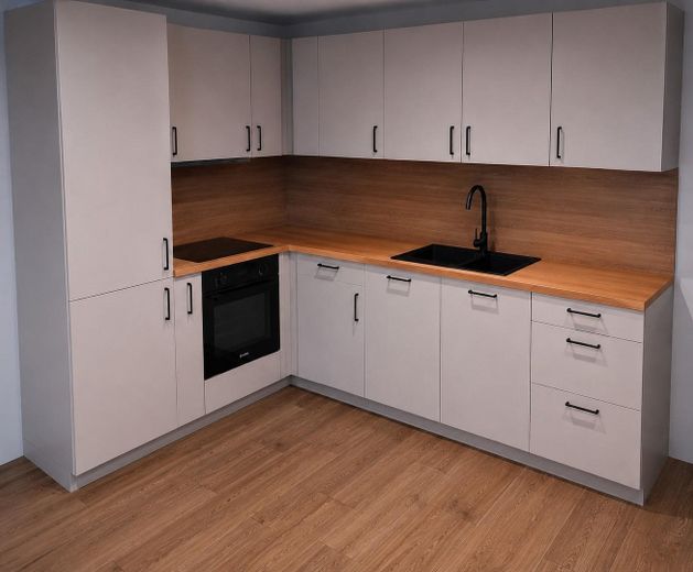 Erstbezug Neubau: Penthouse, 4 Zimmer Wohnung 112 m² Dachterrasse Einbauküche in Neumünster Gadeland – Küche