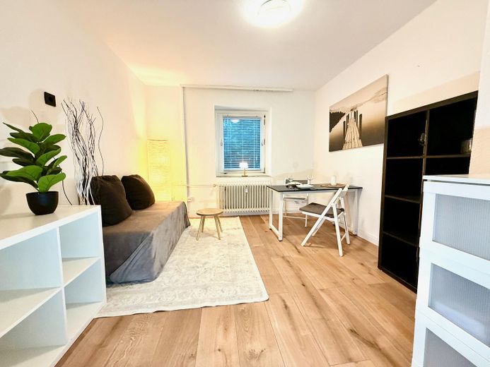 Renovierte 3-Zimmer-Eigentumswohnung | Bezugsfrei | Neuer Vinylboden – Wohnzimmer