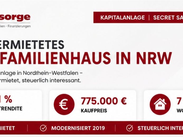 Mehrfamilienhaus mit 7 Wohneinheiten im Herzen des Ruhrgebietes – Foto 1