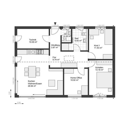 Your Home Needs a Place - Kein Grundstück? Kein Problem! – Grundriss EG