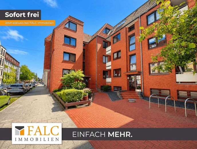 Gepflegte 2-Zimmer-ETW mit Balkon, Stellplatz und EBK - ideal für Eigennutzer und Kapitalanleger – FALC-overlay-image