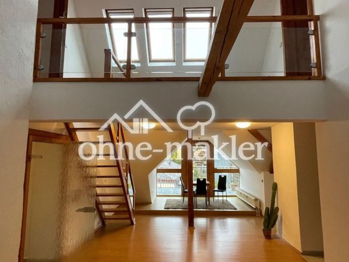 3-room - attic maisonette apartment, old building, city center – Foto 1