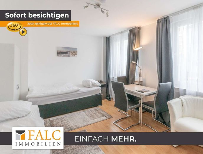 Business-Apartment mit Umsatzsteuerausweis / Kurzzeitvermietung – Wohn + Schlafraum