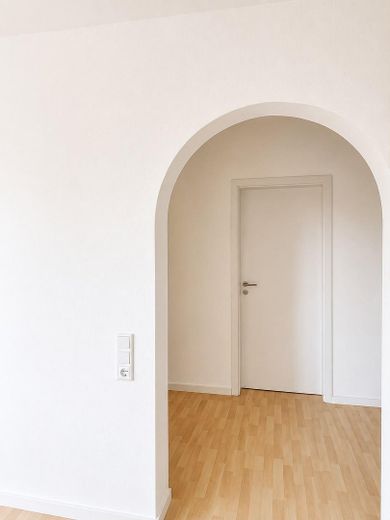 Blick aus Wohn - Essbereich