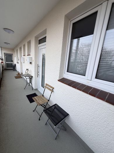 Laubengang als Balkon