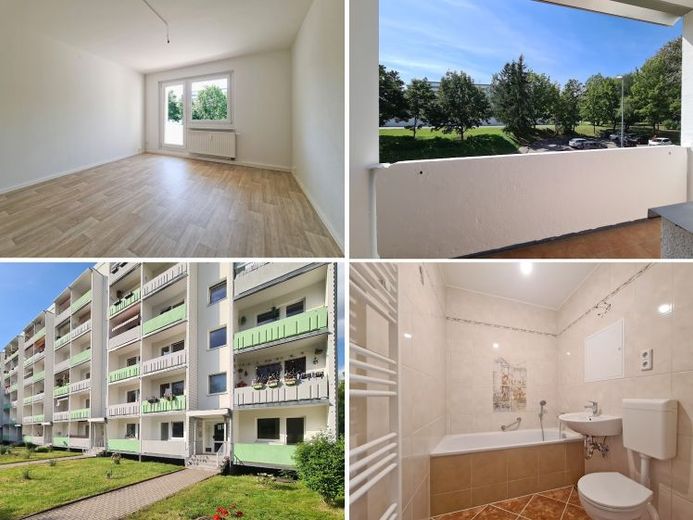 2 Warmmieten geschenkt*: chice, renovierte Balkonwohnung im beliebten 1. Obergeschoss – Foto 1