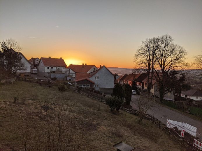 Einfamilienhaus im schönen Osterwald mit schöner Aussicht – Blick nach Osten beim Sonnenau