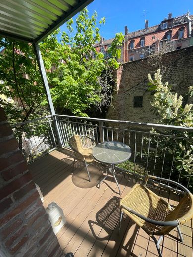 Bright 2-room apartment with balcony in a quiet location - Reichstr. NBG – Balkon