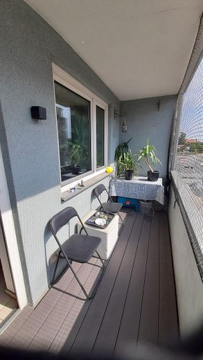 Balkon mit WPC-Dielen