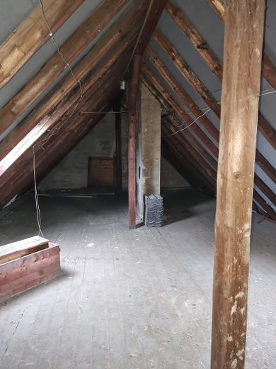 Dachgeschoßwohnung mit Blick über den Hofgarten und Potenzial zur Erweiterung – Speicher/Spitzboden aktuell