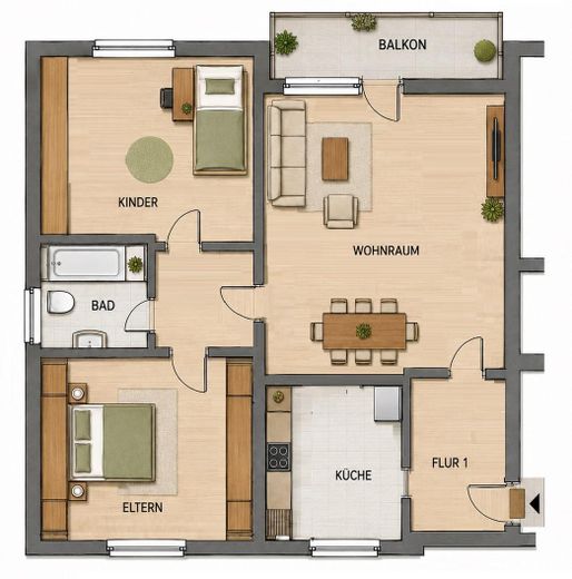 Top Kernsanierte 3-Zi.-Wohnung | Erstbezug | Aufzug | Garage – Foto 20