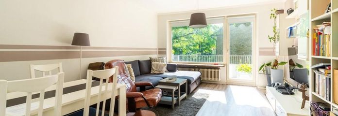 Wohnbereich mit Balkon