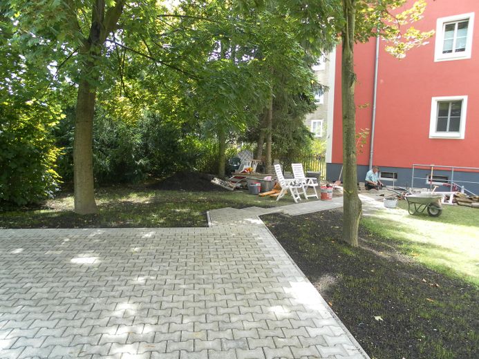 Außenbereich Hofseite