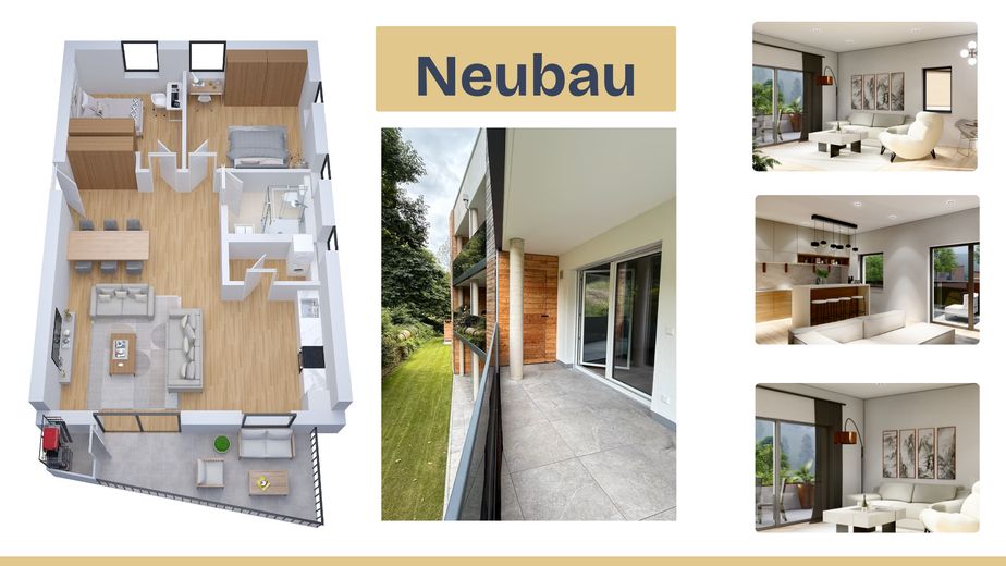 Traumhaftes Wohnen im Schwarzwald: Moderne 3-Zimmer-Wohnung zum Erstbezug! – Foto 9