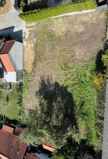 Von Privat: Grundstück für EFH oder 2 DHH zu verkaufen – Luftbild Grundstück